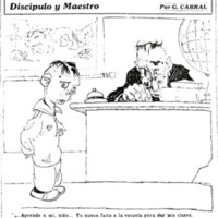 “Discípulo y maestro”, <em>Excélsior</em>, 1 de marzo de 1933.